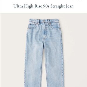 Abercrombie 90’s Straight Jeans